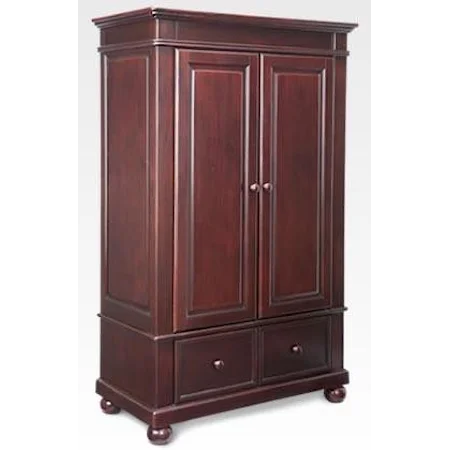 Traditional Double Door Armoire